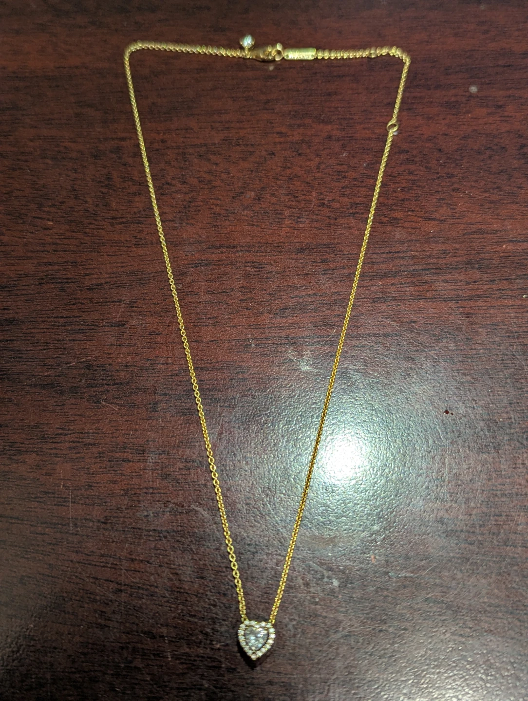 Pandora Sparkling Heart Pendant Necklace - photo 2