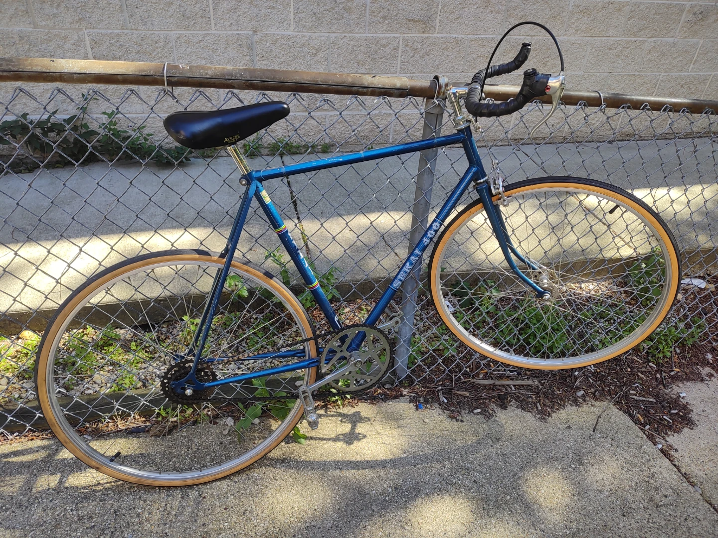 Ice blue Sekai import single speed road bike - photo 2