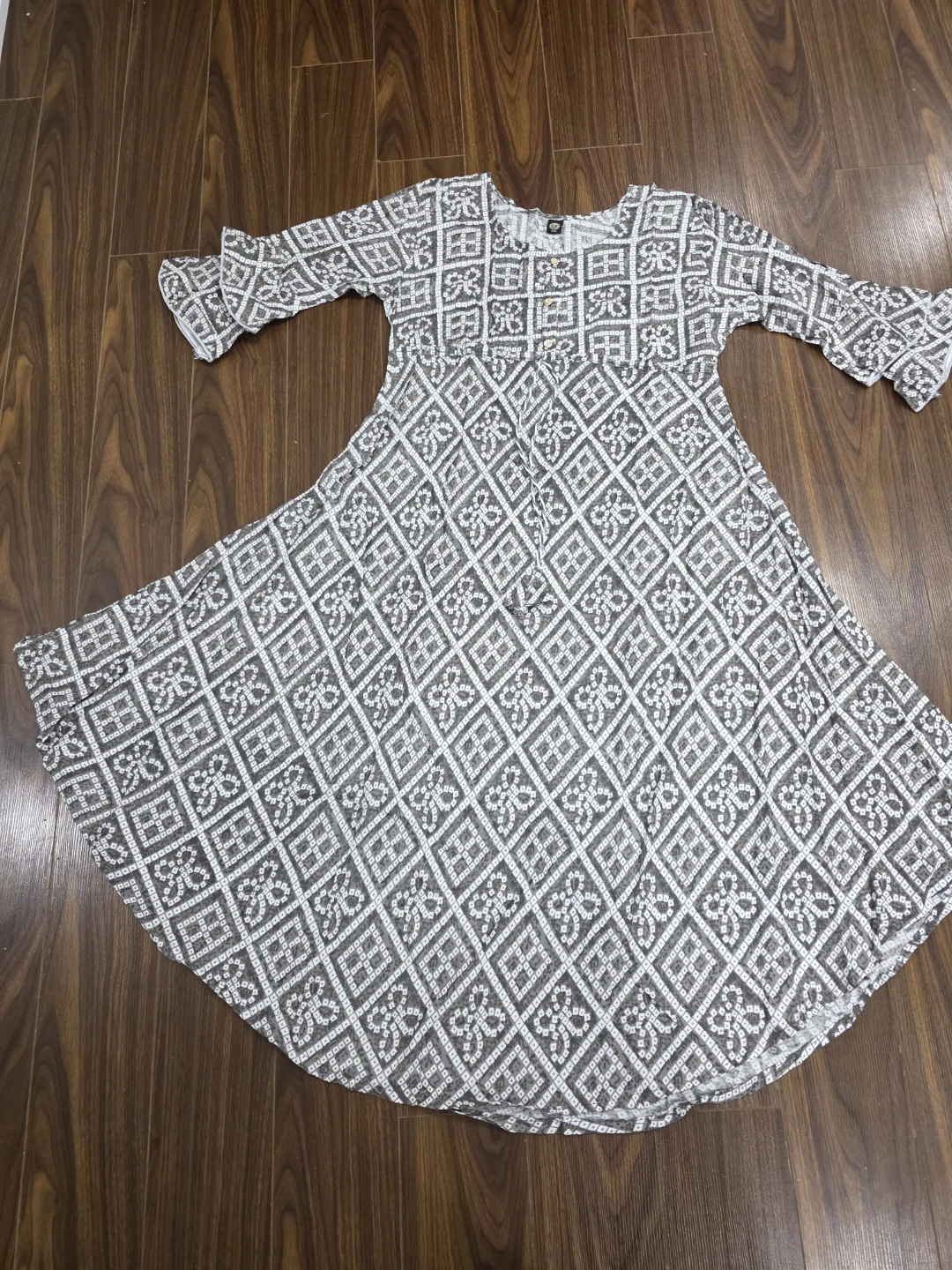 Women's Flared Sleeve Dress