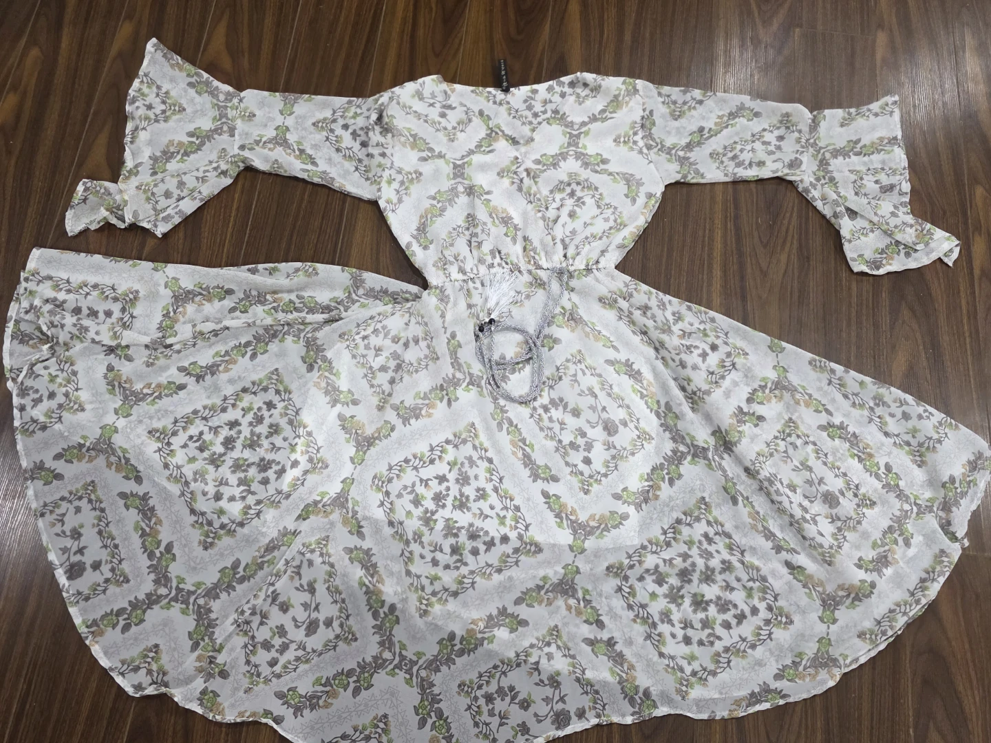 Women's Flared Sleeve Dress - photo 4