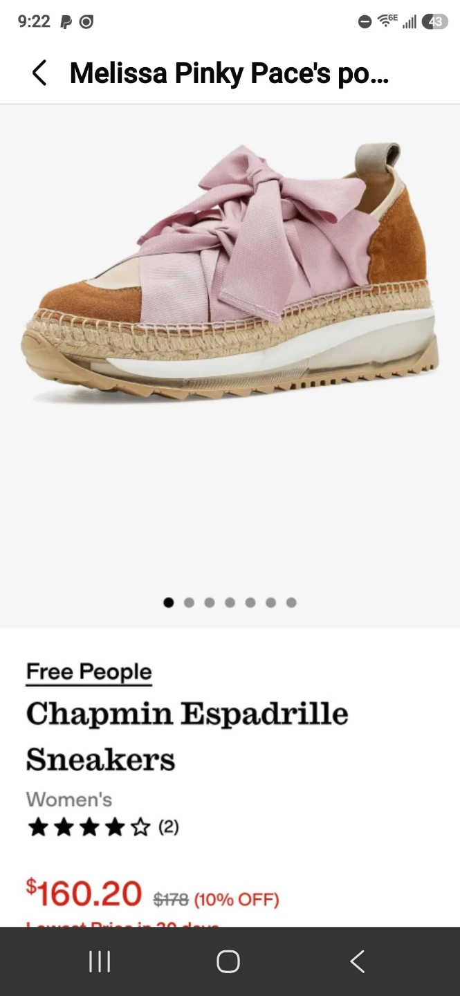 Free people espadrille shoes - photo 2