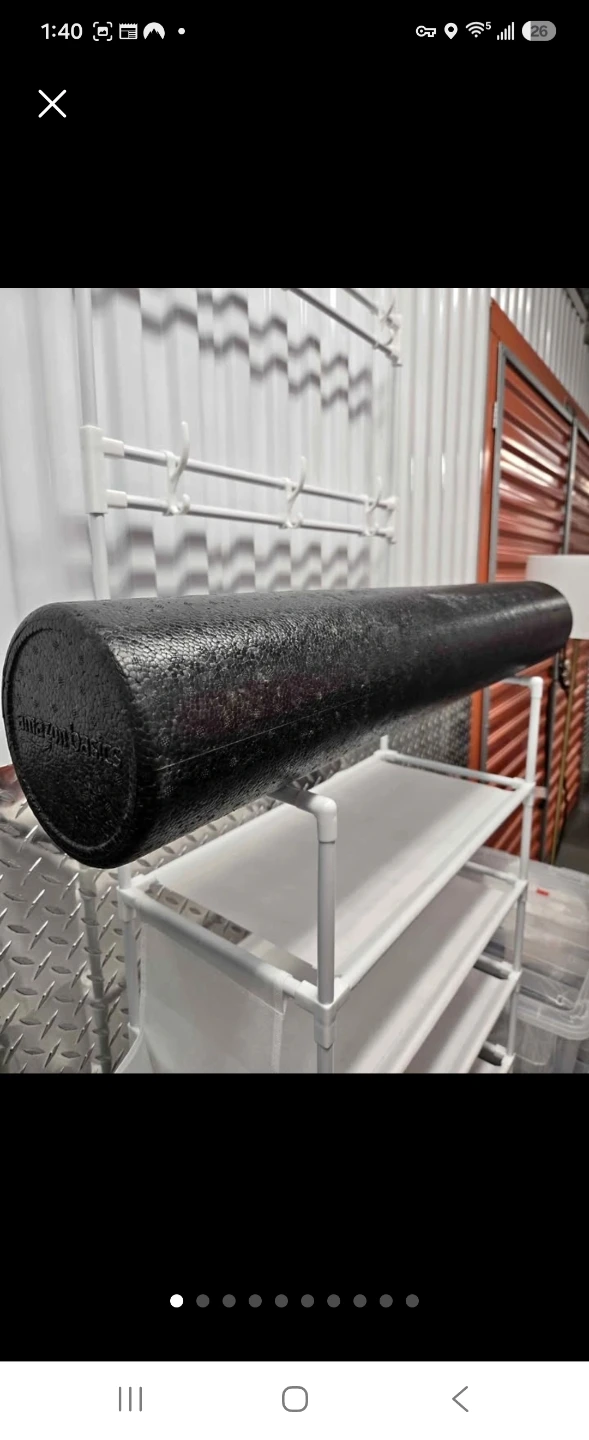Amazon Basics 36" High-Density Foam Roller - Black - photo 4