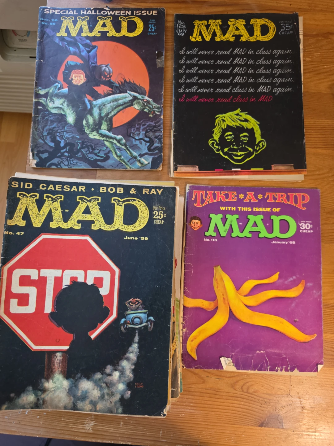 Vintage MAD Magazine Collection – 33 Issues