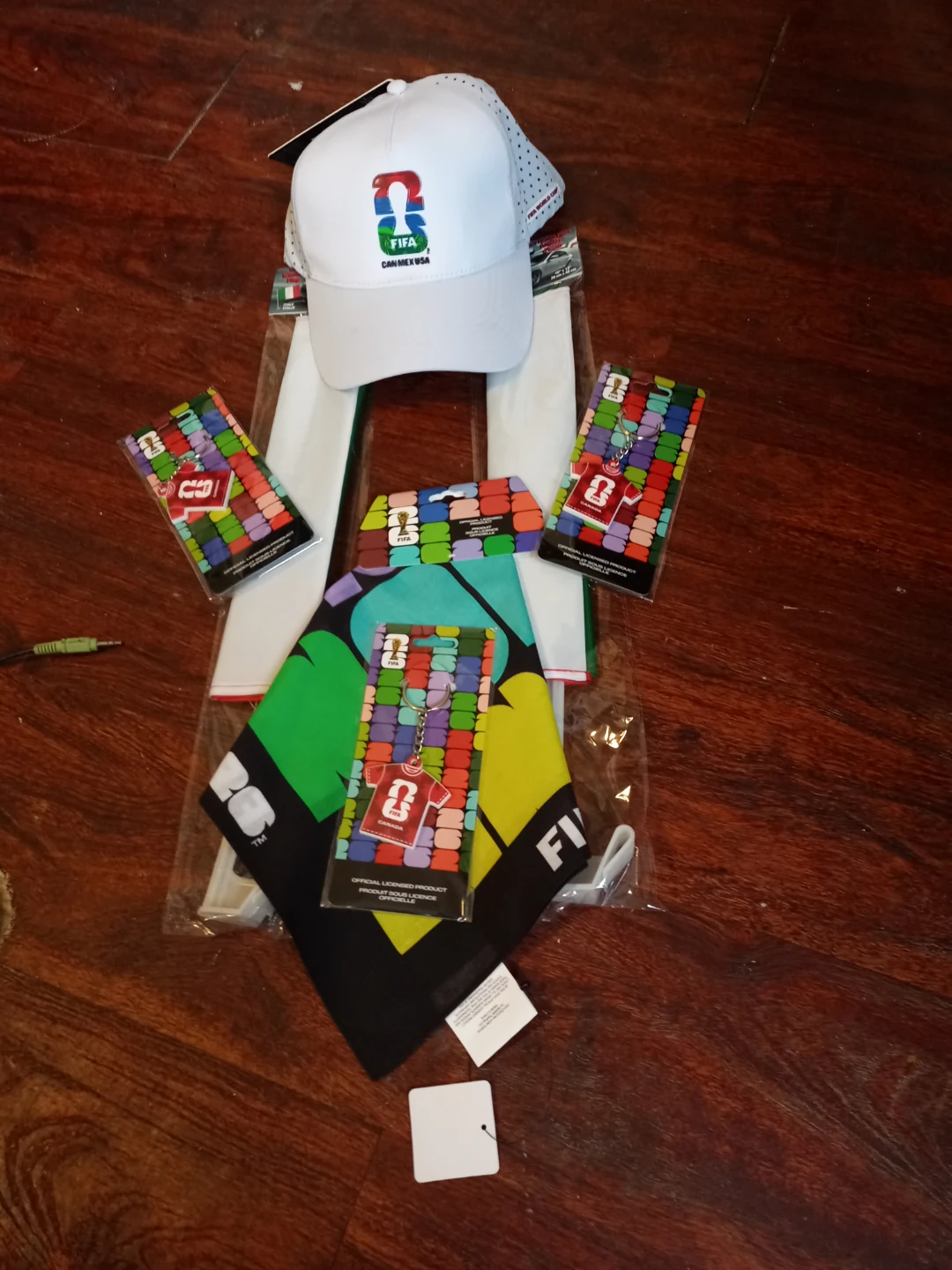 FIFA World Cup Canada, Mexico, USA 2026 Hat & Bandana Set