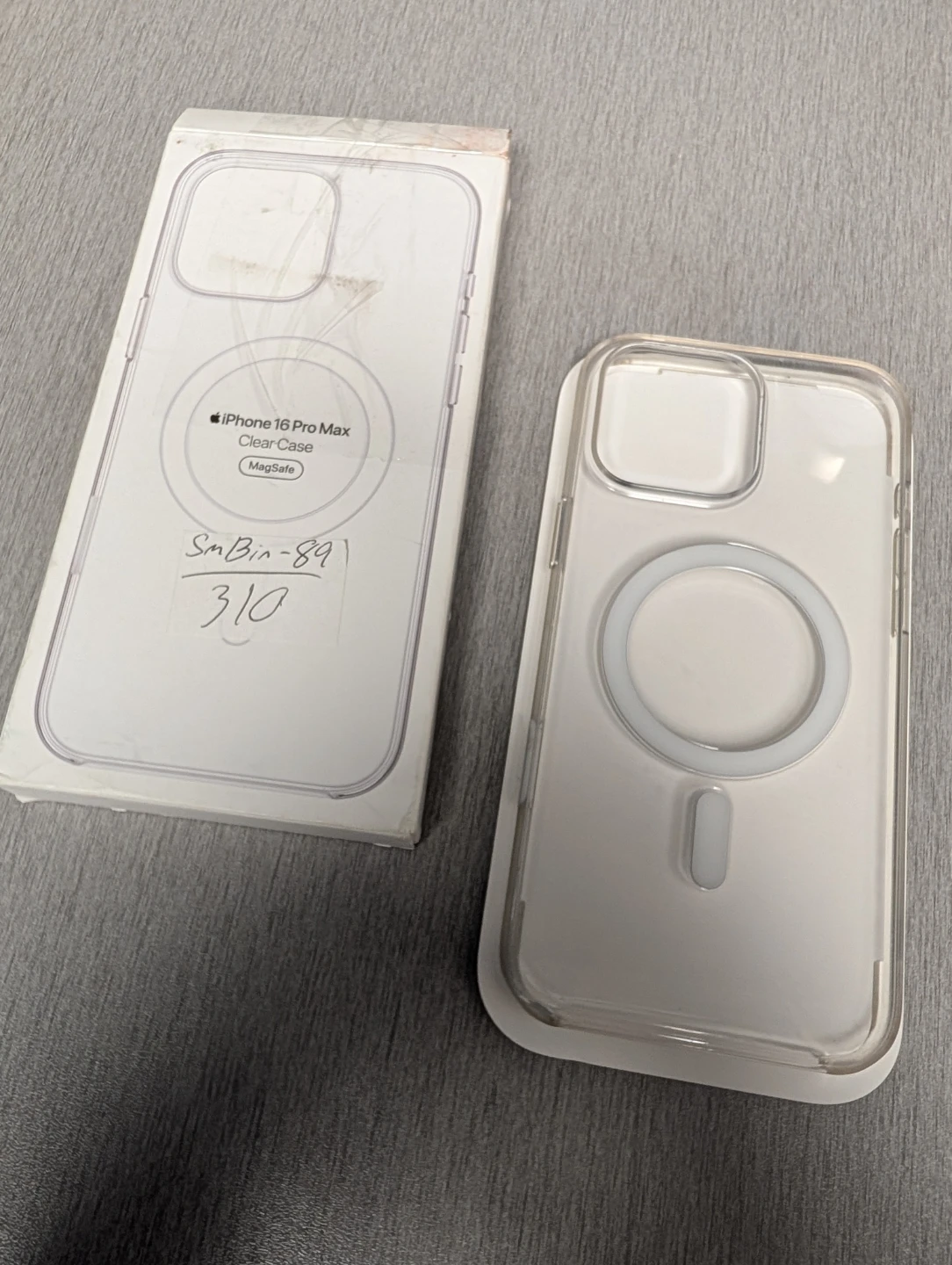 Apple clear case for iPhone 16 Pro Max