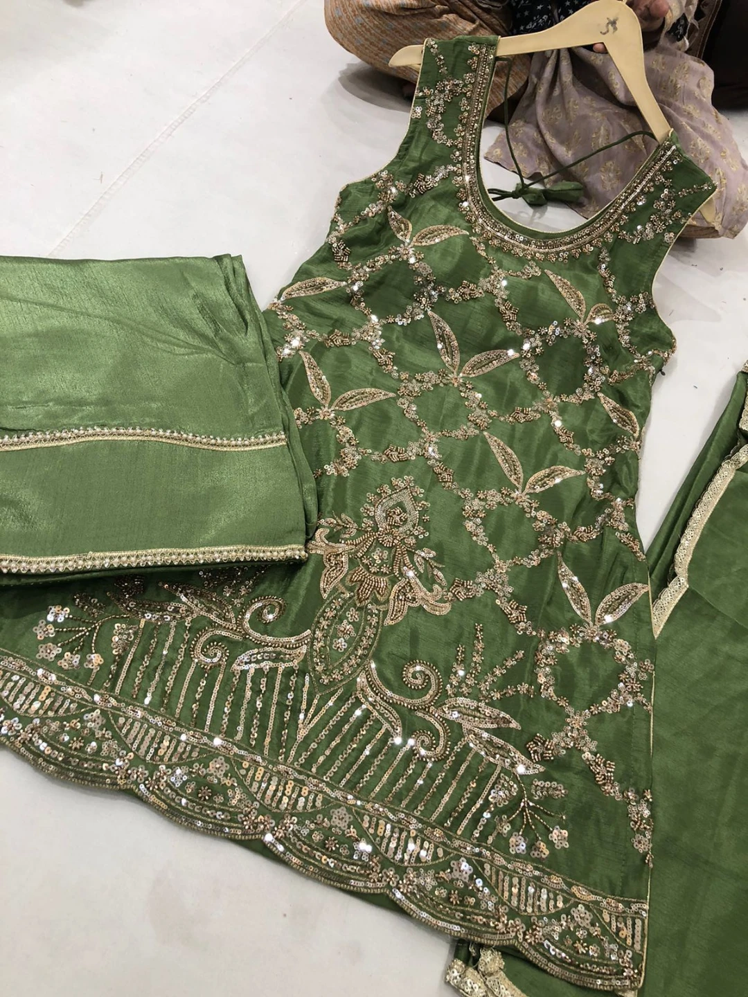 Farshi salwaar suit - photo 4