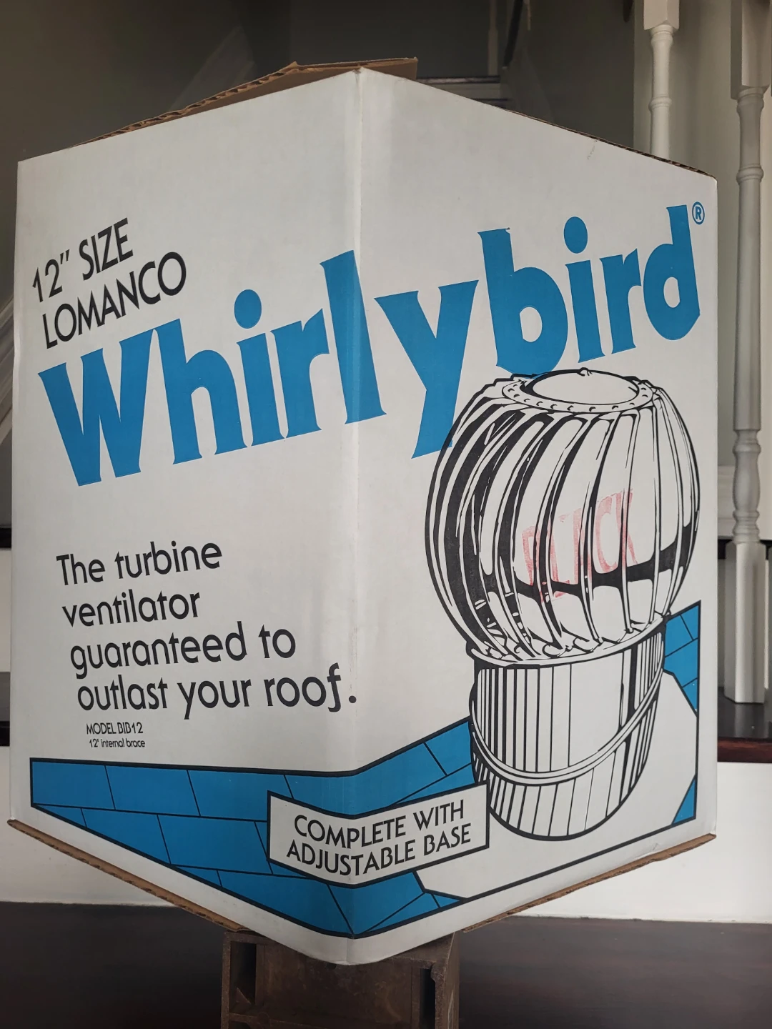 12" Lomanco Whirlybird Turbine Ventilator