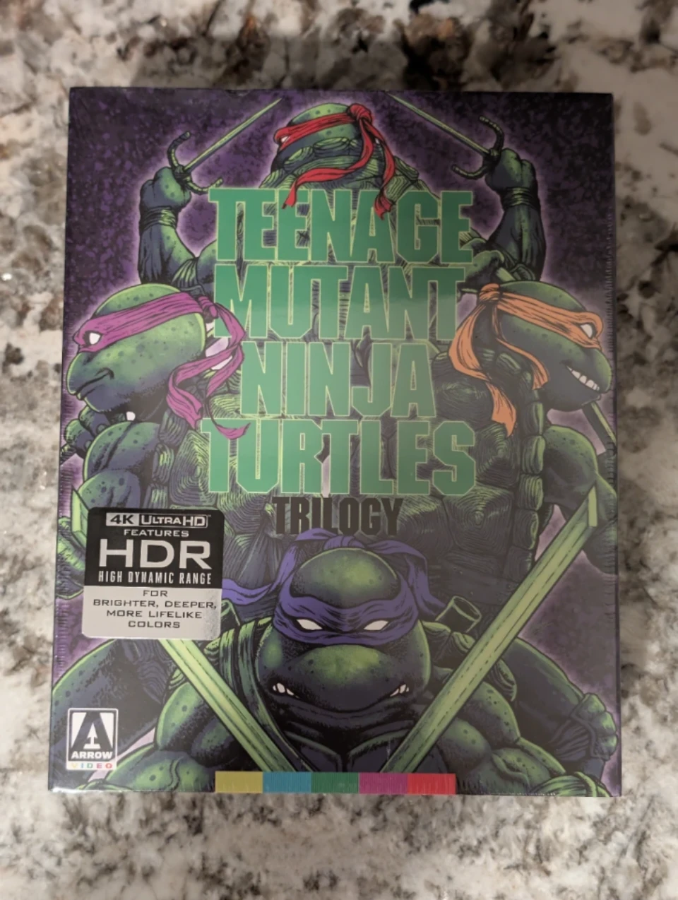 Teenage Mutant Ninja Turtles Trilogy 4K UHD Blu-ray
