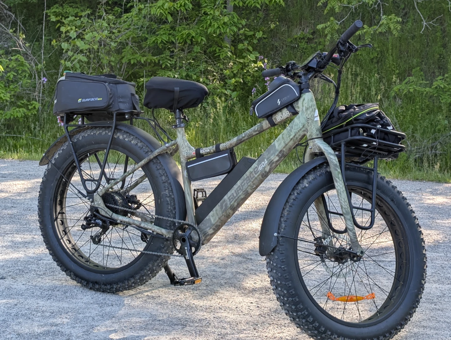 SURFACE 604 Boar Hunter FAT TIRE E-Bike  FULLY LOADED