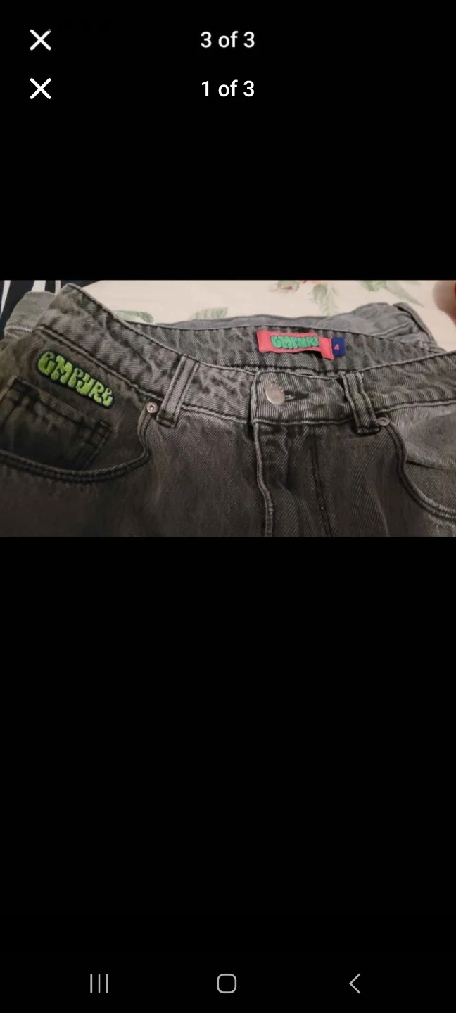 Empyre Grey Denim Jeans Size 4 - photo 3