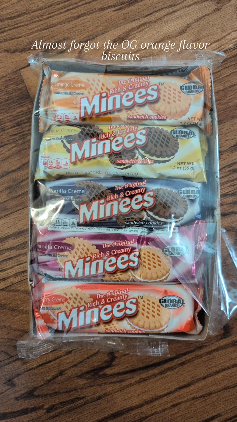 Minees The Original Rich & Creamy Sandwich Cookies 5-Pack