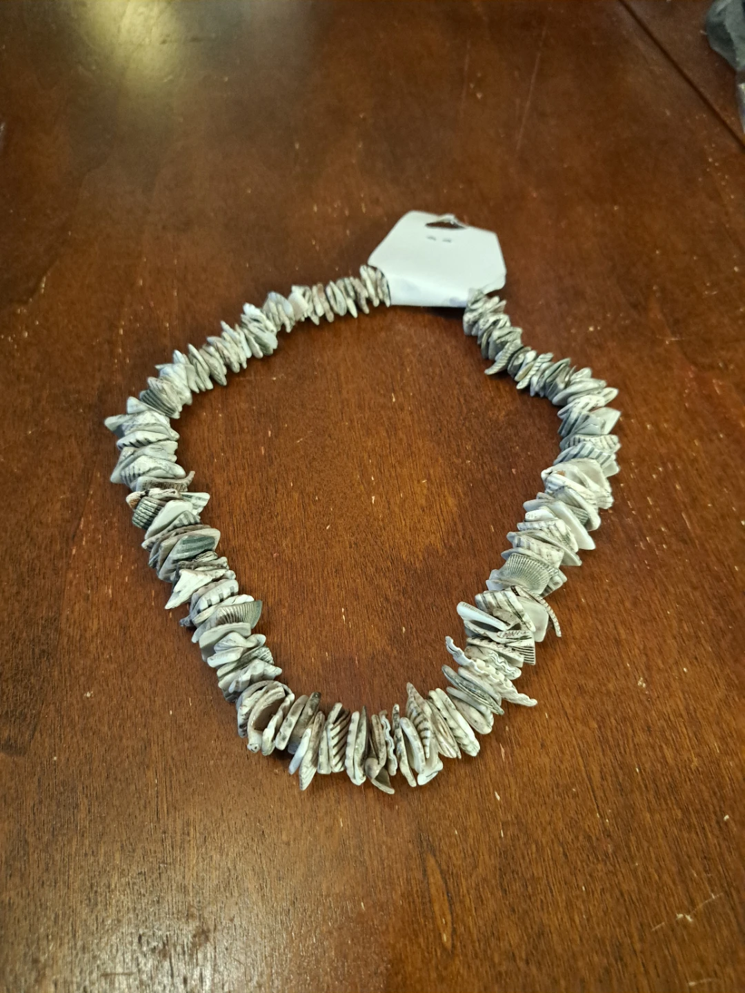 Shell Necklace with Tags