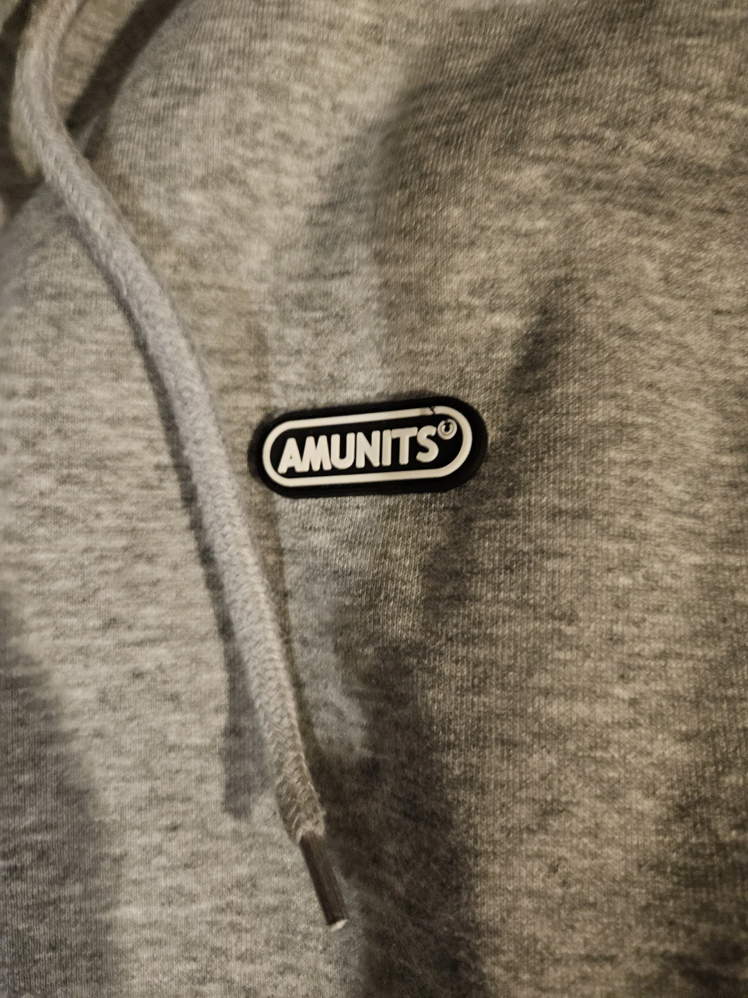 Macfion x Amunits Grey Zip-Up Hoodie - photo 2