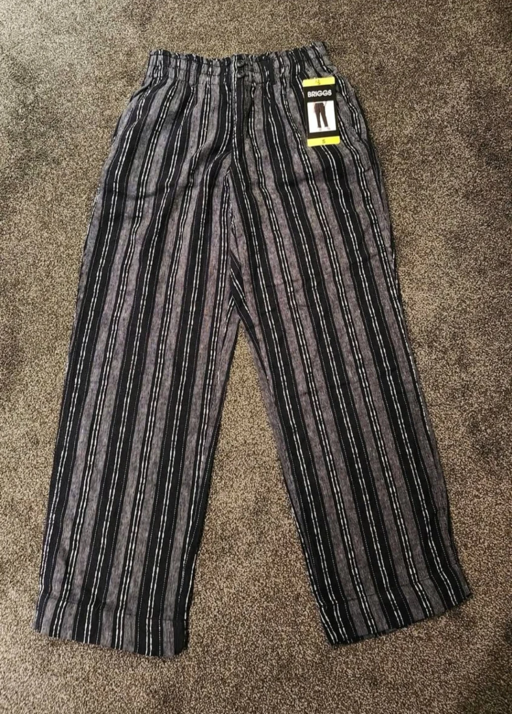 BRIGGS Striped Lounge Pants