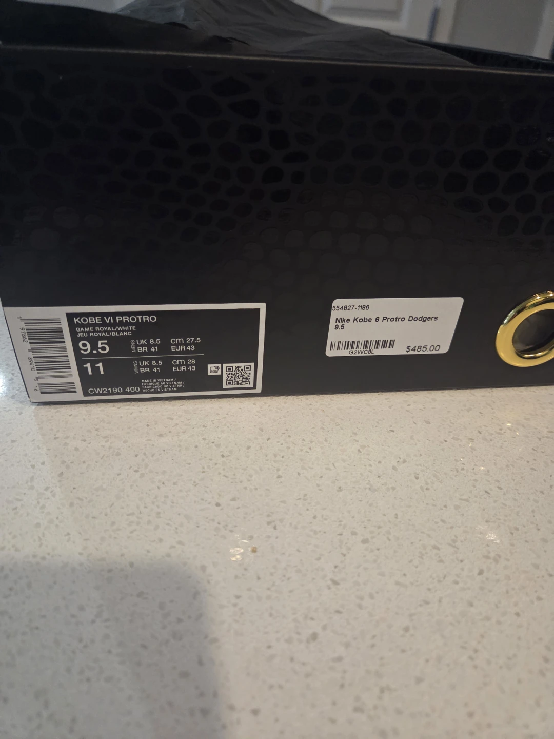 Nike Kobe VI Protro Dodgers Basketball Shoes - photo 5