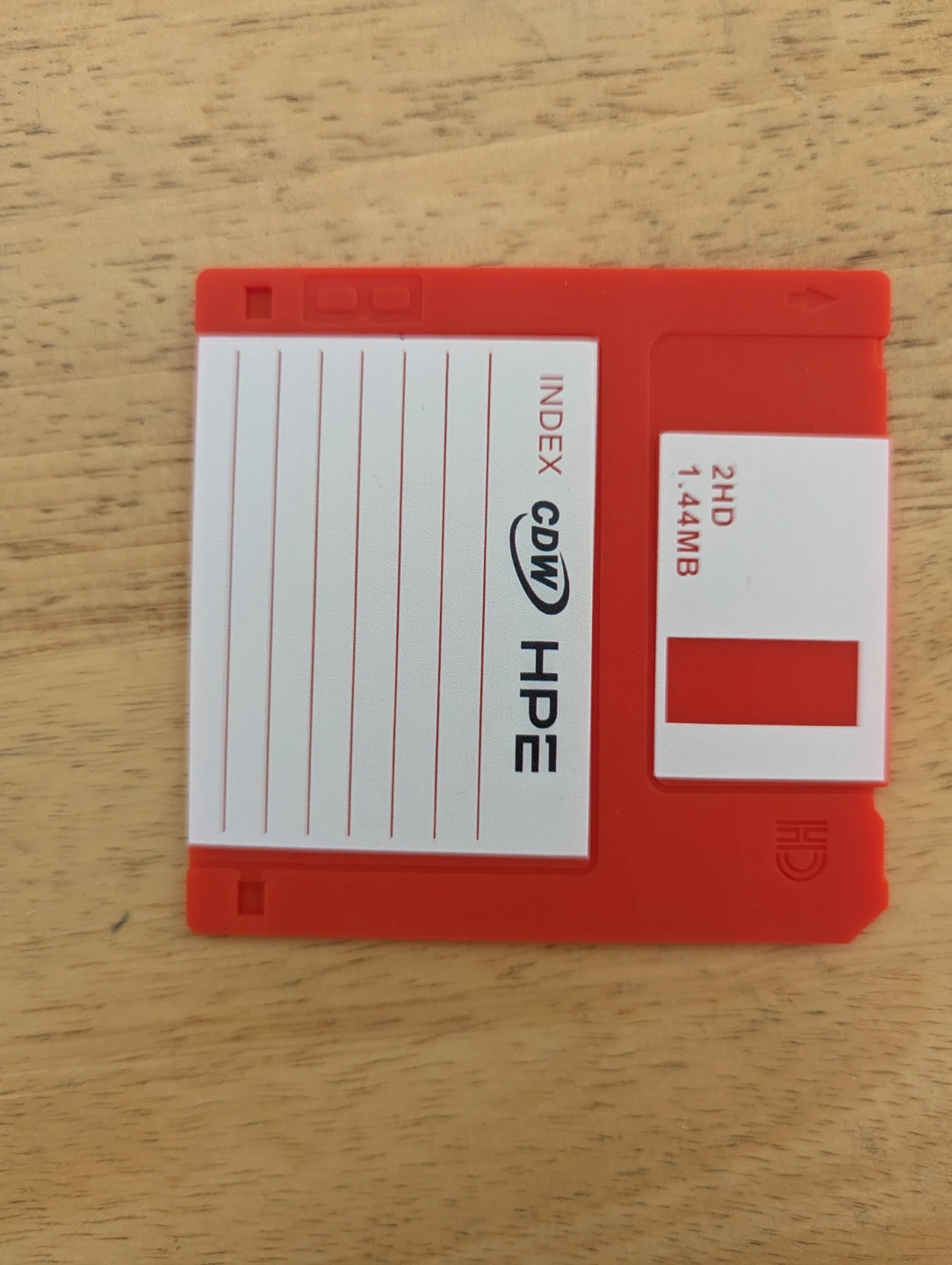 ⚽ CDW HPE 1.44MB Floppy Disk Coaster