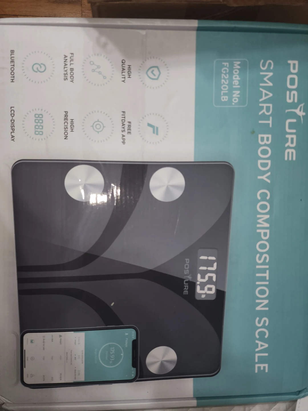 Posture Smart Body Composition Scale FG220LB