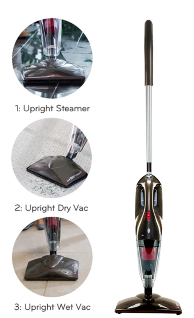 H2O Steam Mop and wet and dry Vacuum