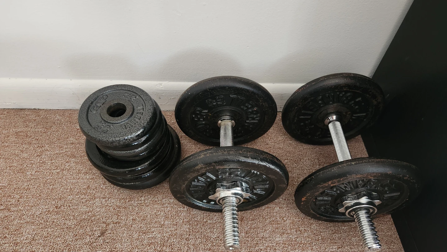 Weider & CAP Barbell Weight Plates and Dumbbells