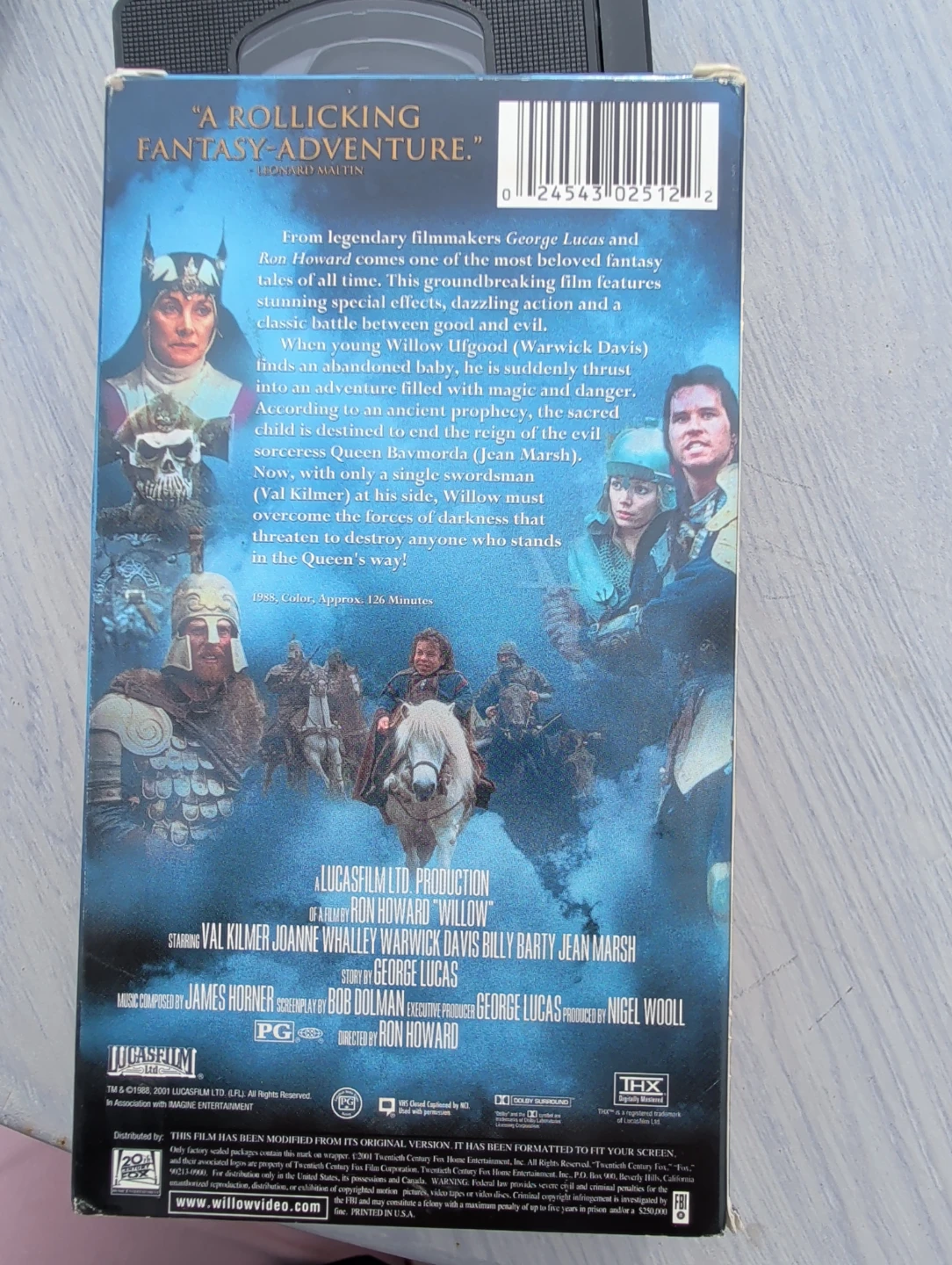 Willow VHS Movie - photo 2