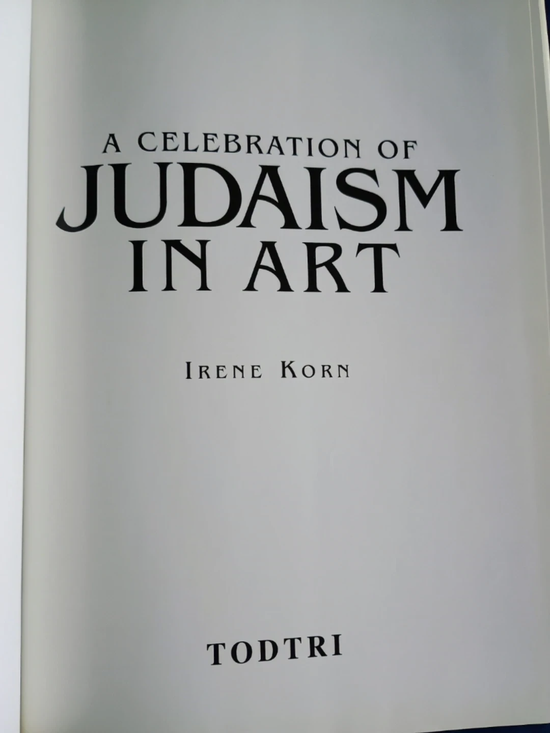 ⚽  A Celebration of Judaism in Art Book by Irene Korn - photo 2