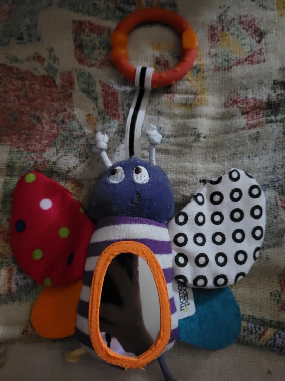 Mamas and papas chime carseat baby toy