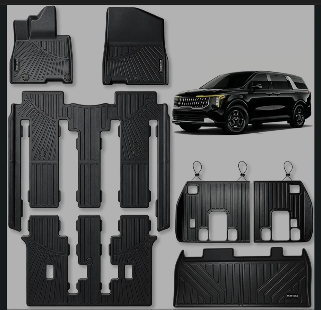 Set of 3D All-Weather Car Floor Mats