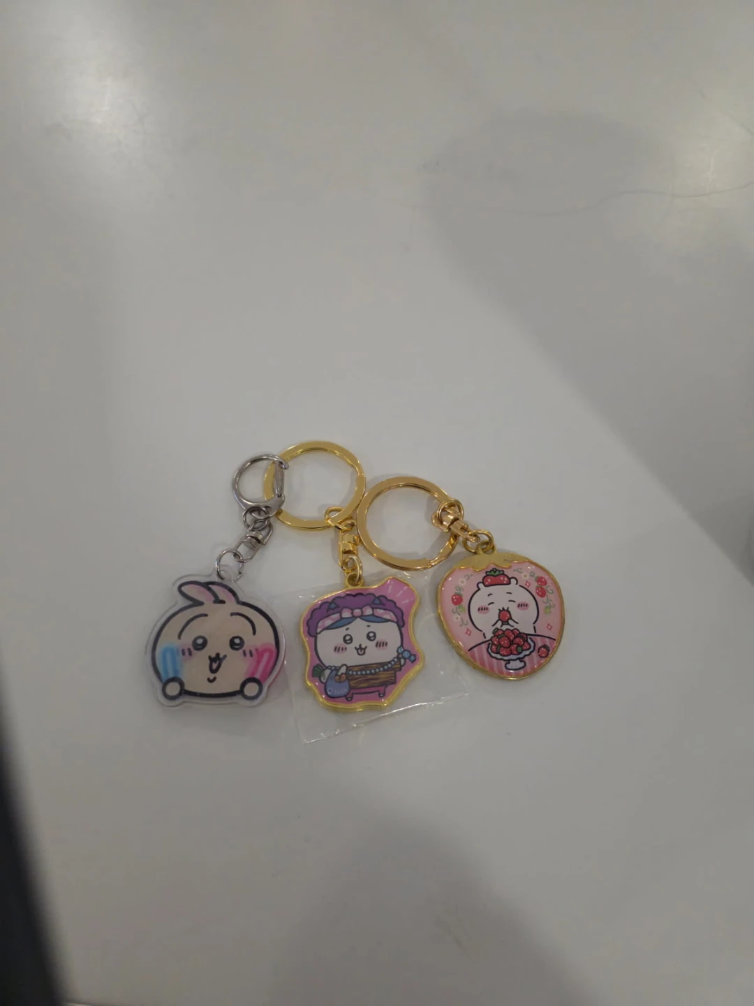Cute Kawaii Keychains Set of 3