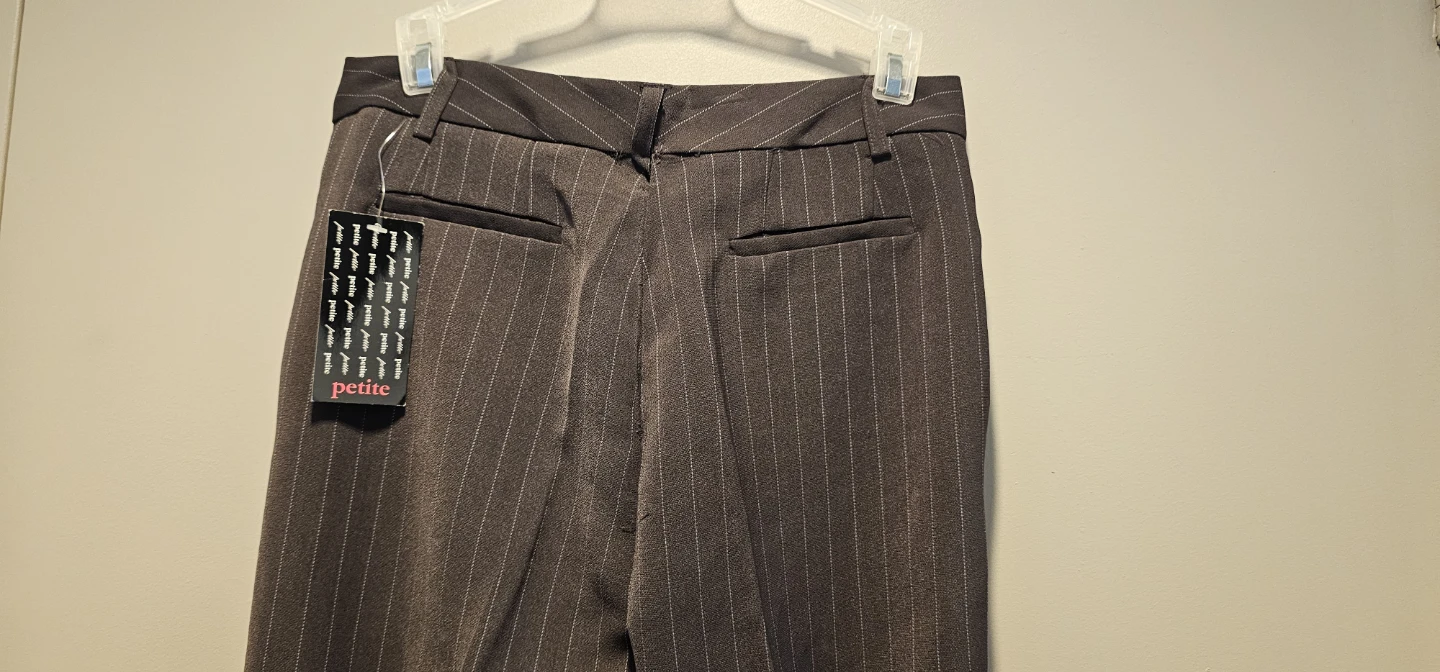 Studio Point Petite Pinstripe Pants Size 2 - photo 4