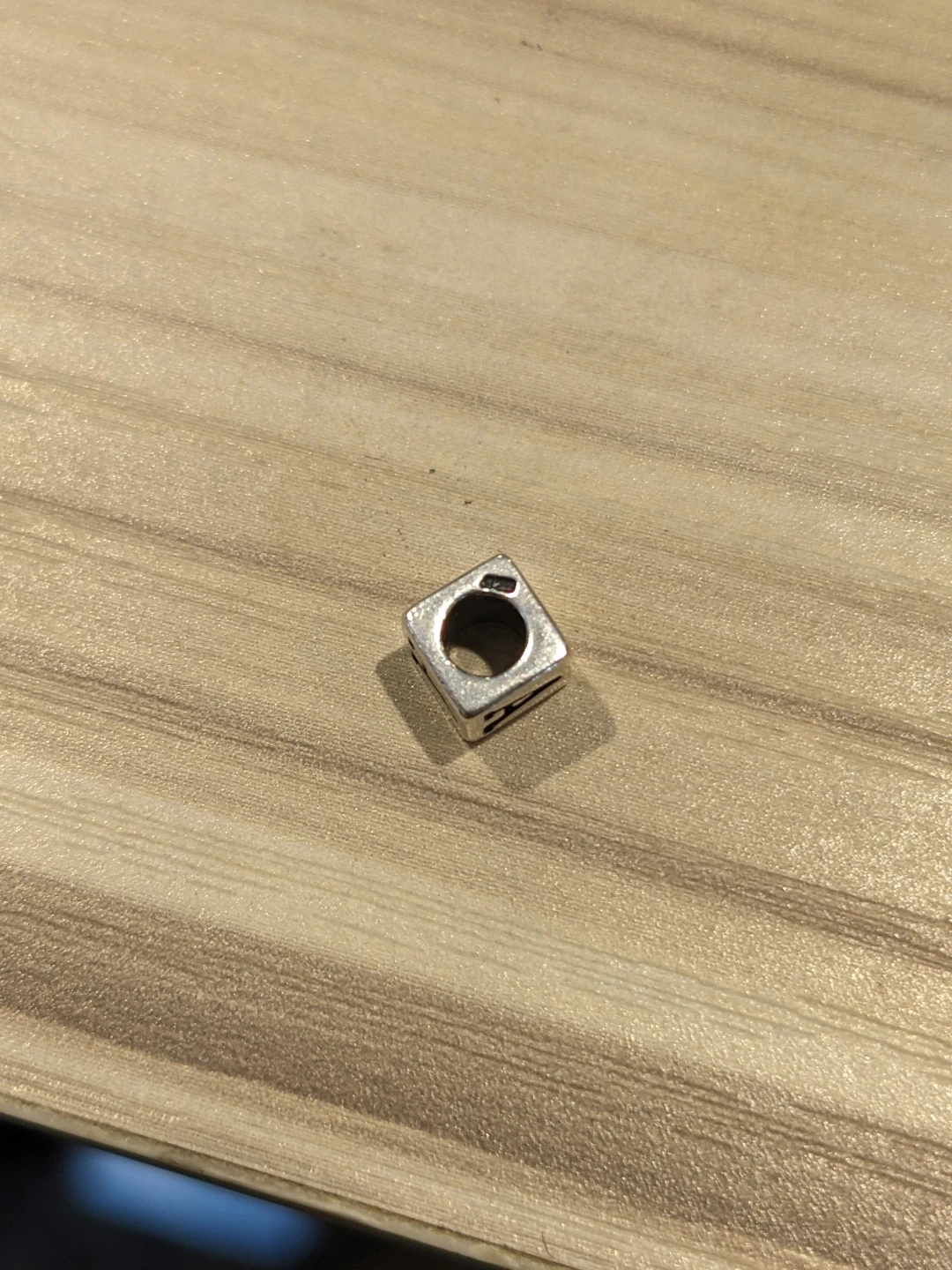 Sterling Silver Letter A Bead Charm - photo 2