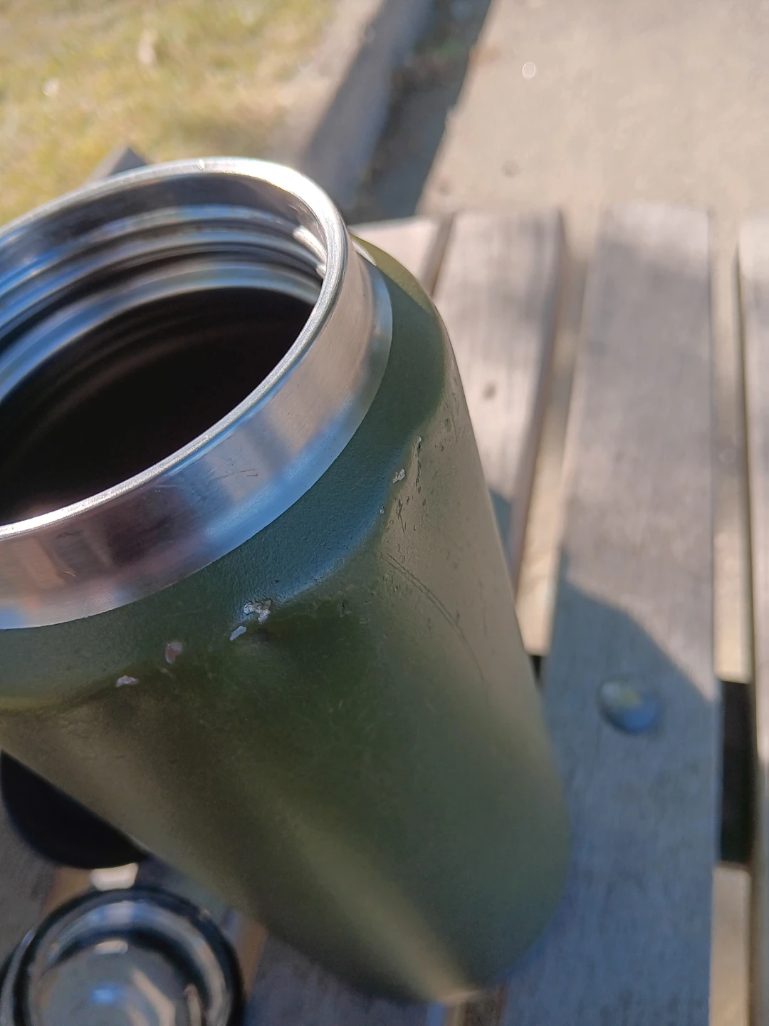Green Insulated Yeti Water Bottle - photo 5