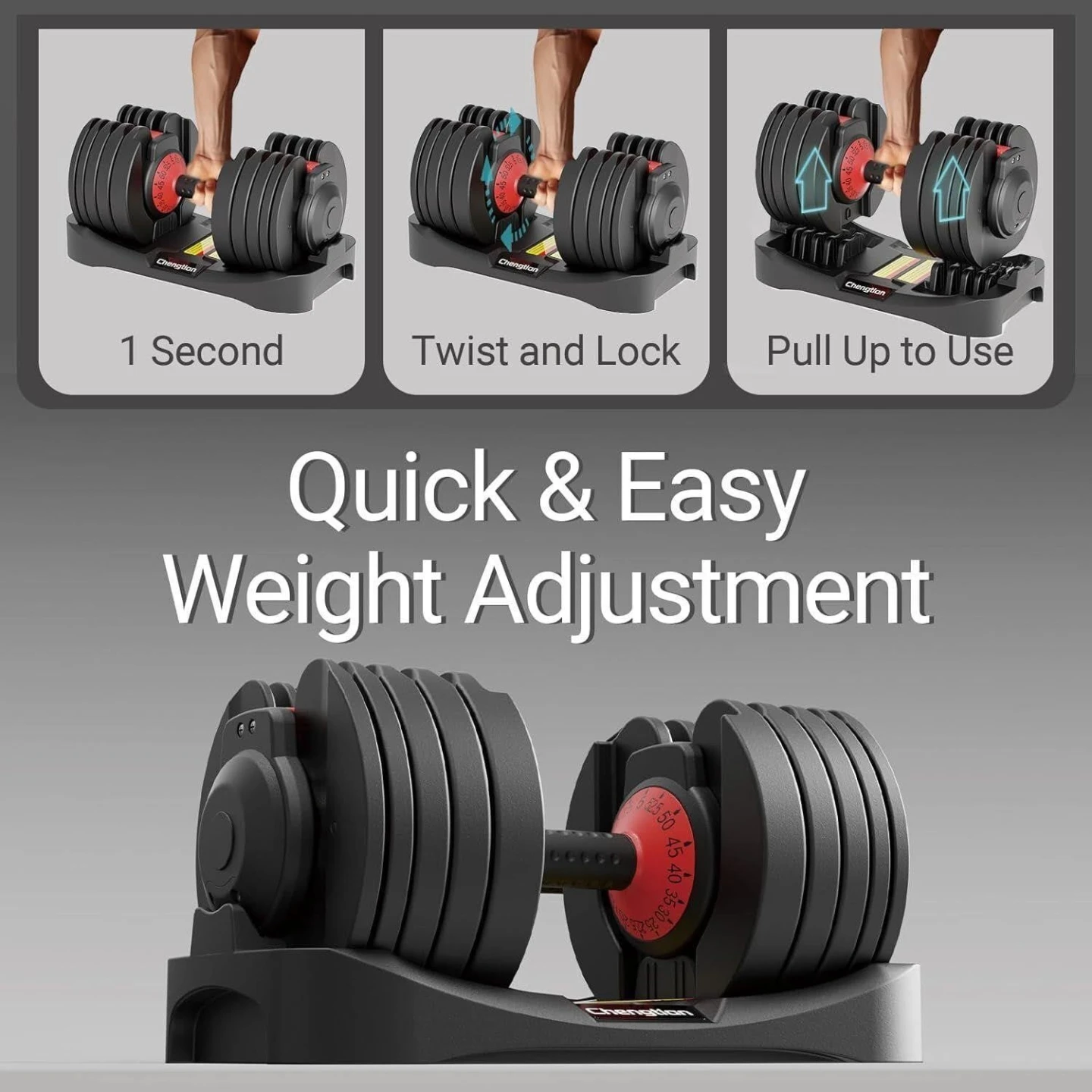 Adjustable Dumbbell - photo 3