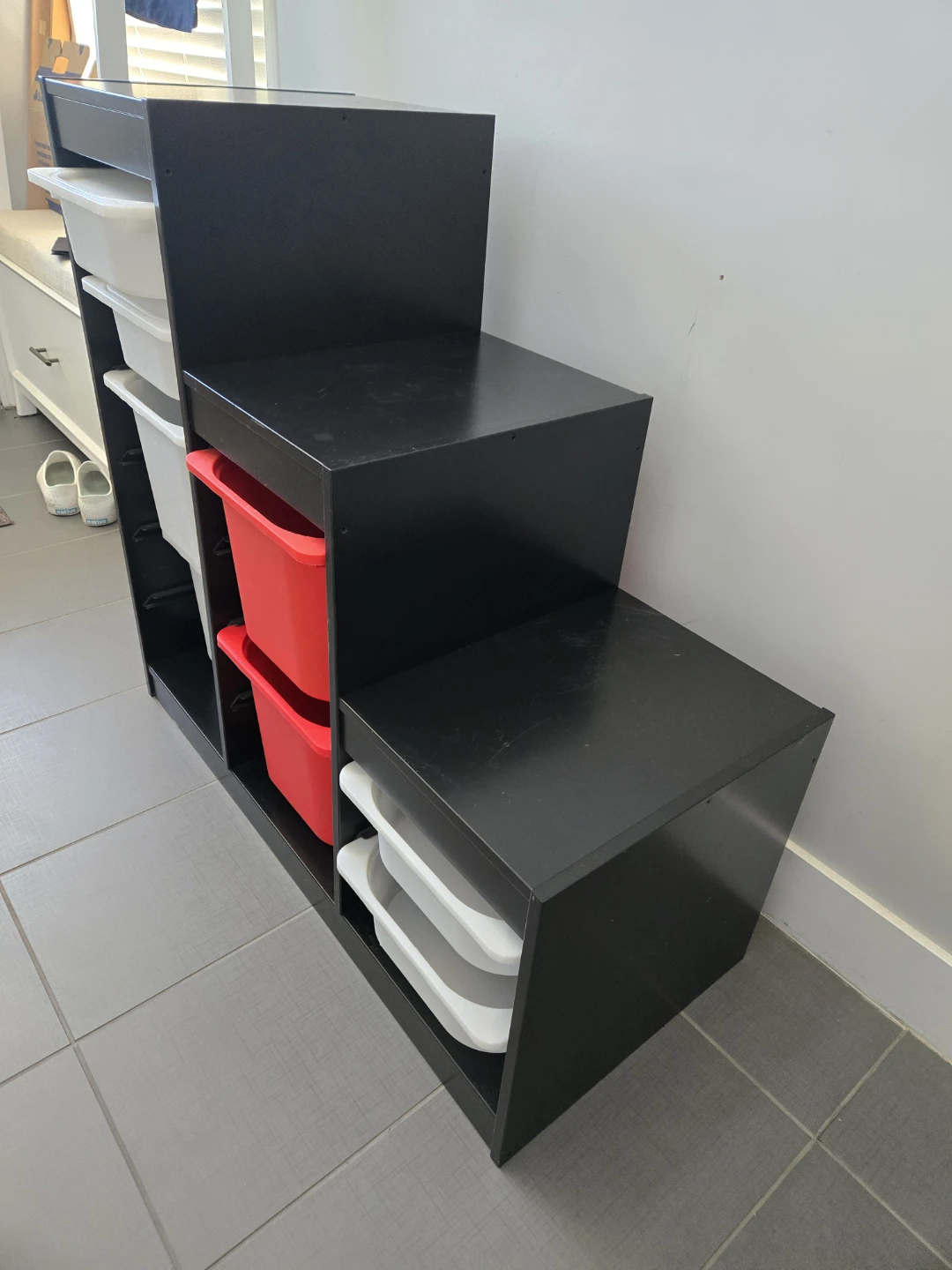Ikea trofast storage unit with full Set of bins - photo 4