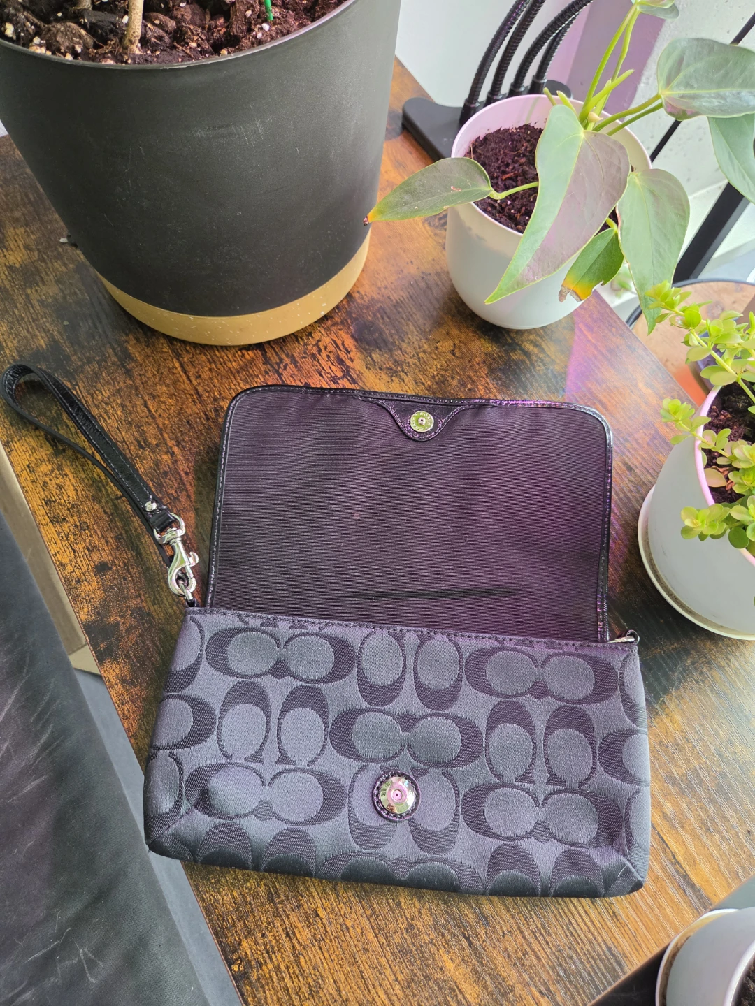 Vintage Coach Wristlet - photo 2