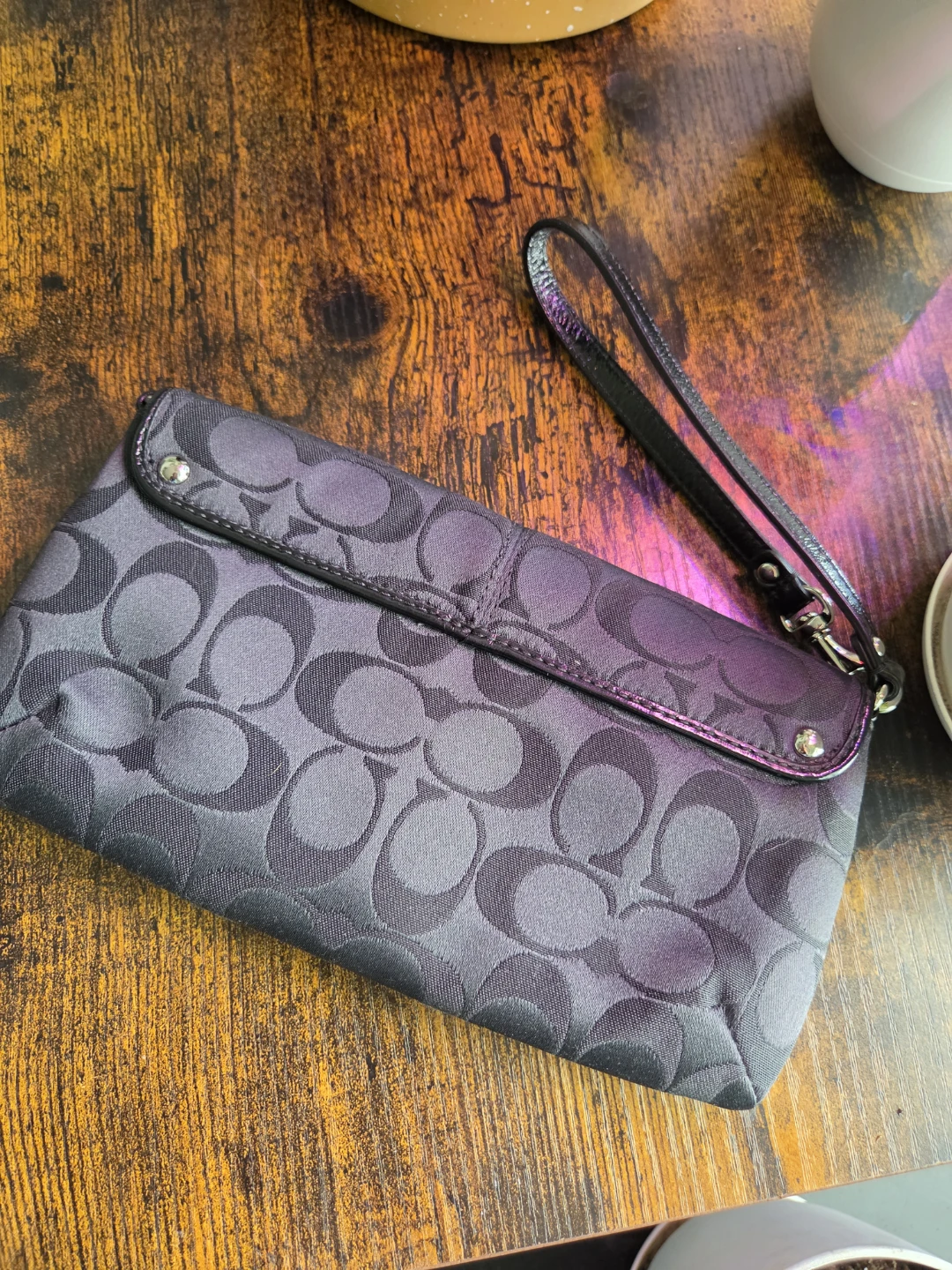 Vintage Coach Wristlet - photo 5
