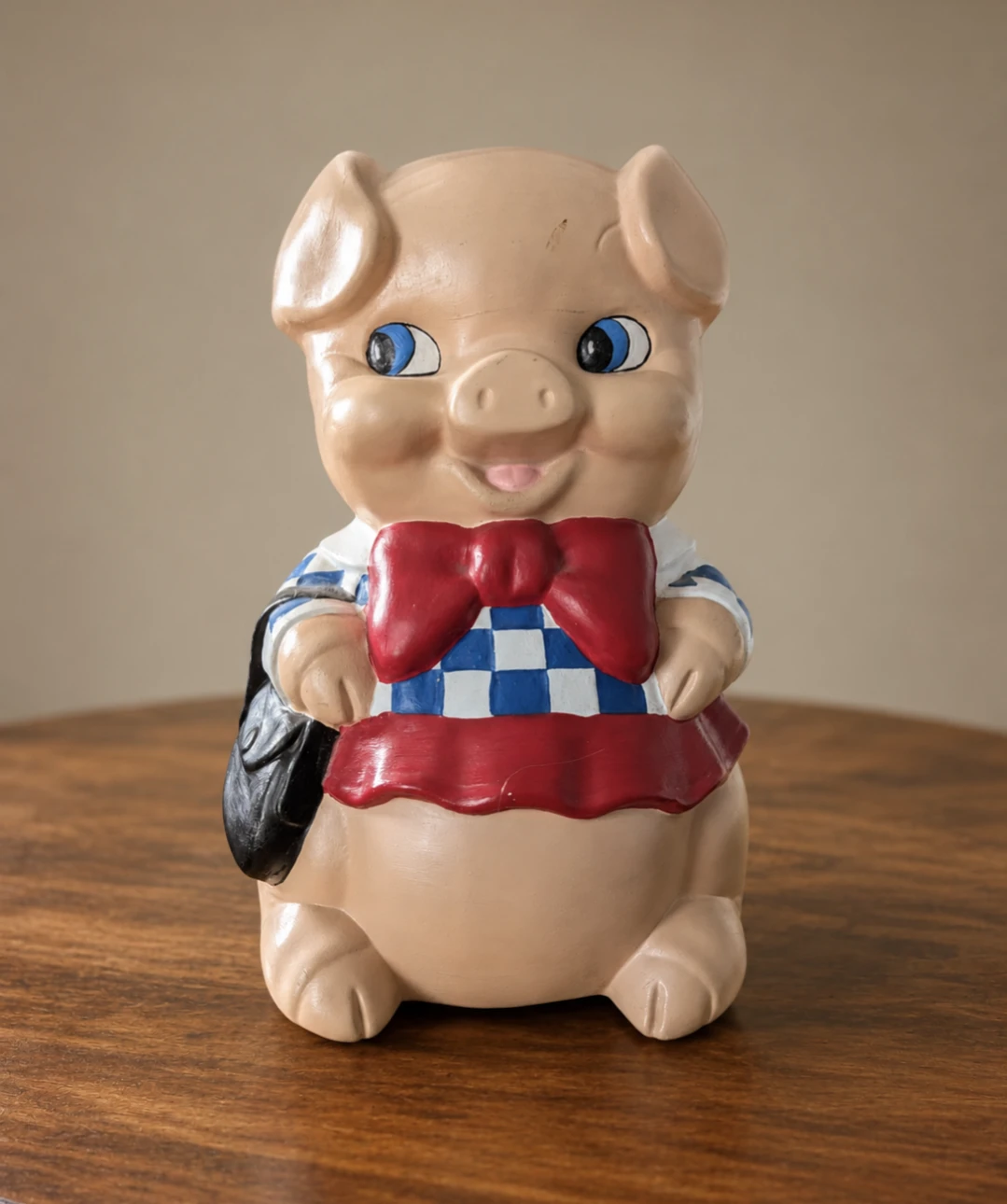 Ceramic 1950s Porky Pig Piggy Bank