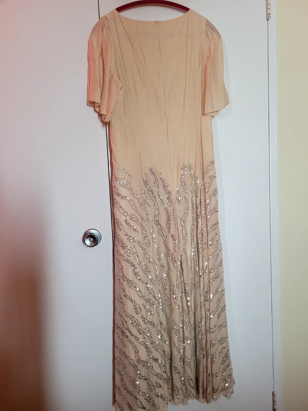 Sparkly Beaded Evening Gown size 10 - photo 2
