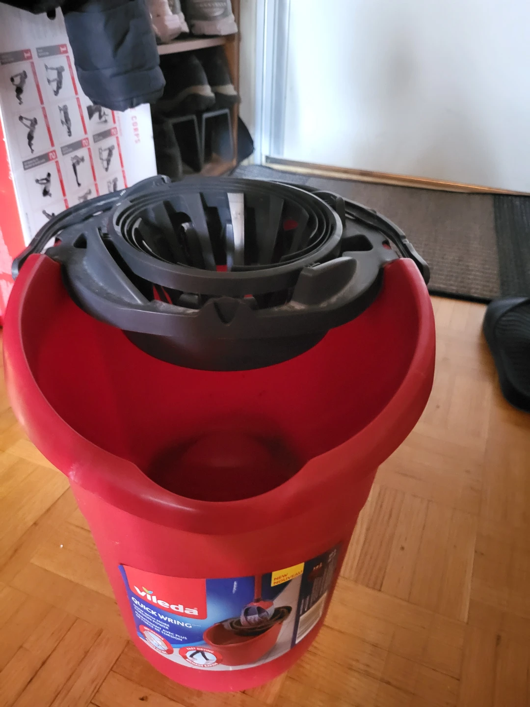Vileda QuickWring 10L Mop Bucket ⚽️ - photo 2