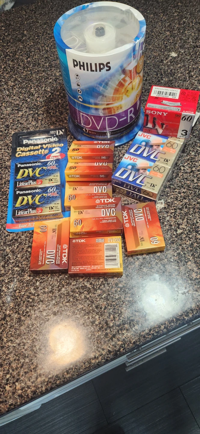 Various DVC Tapes and Philips