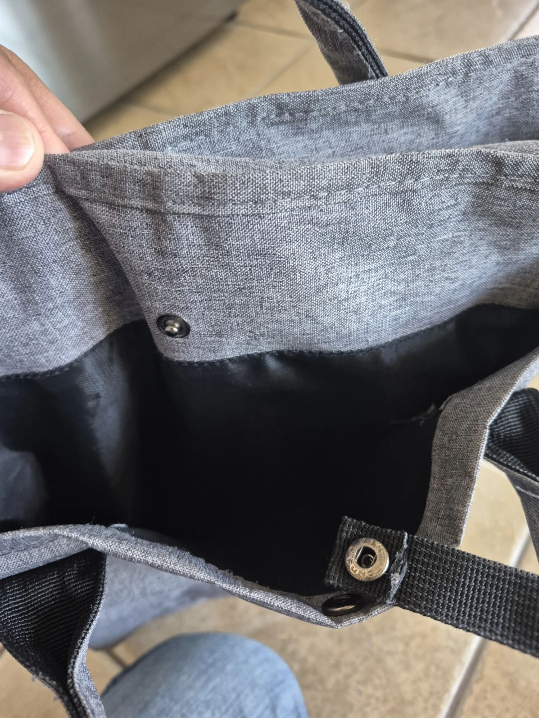 Grey Backpack/Tote Bag - photo 4