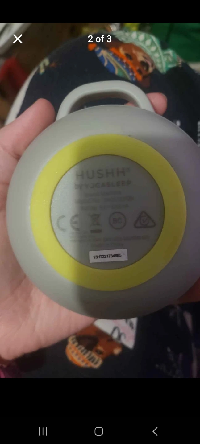 Yogasleep Hushh Portable White Noise Machine - photo 2
