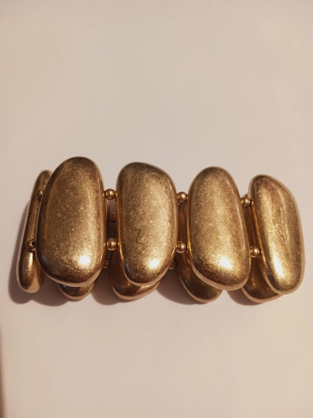 New !! Gold Tone Chunky Bracelet