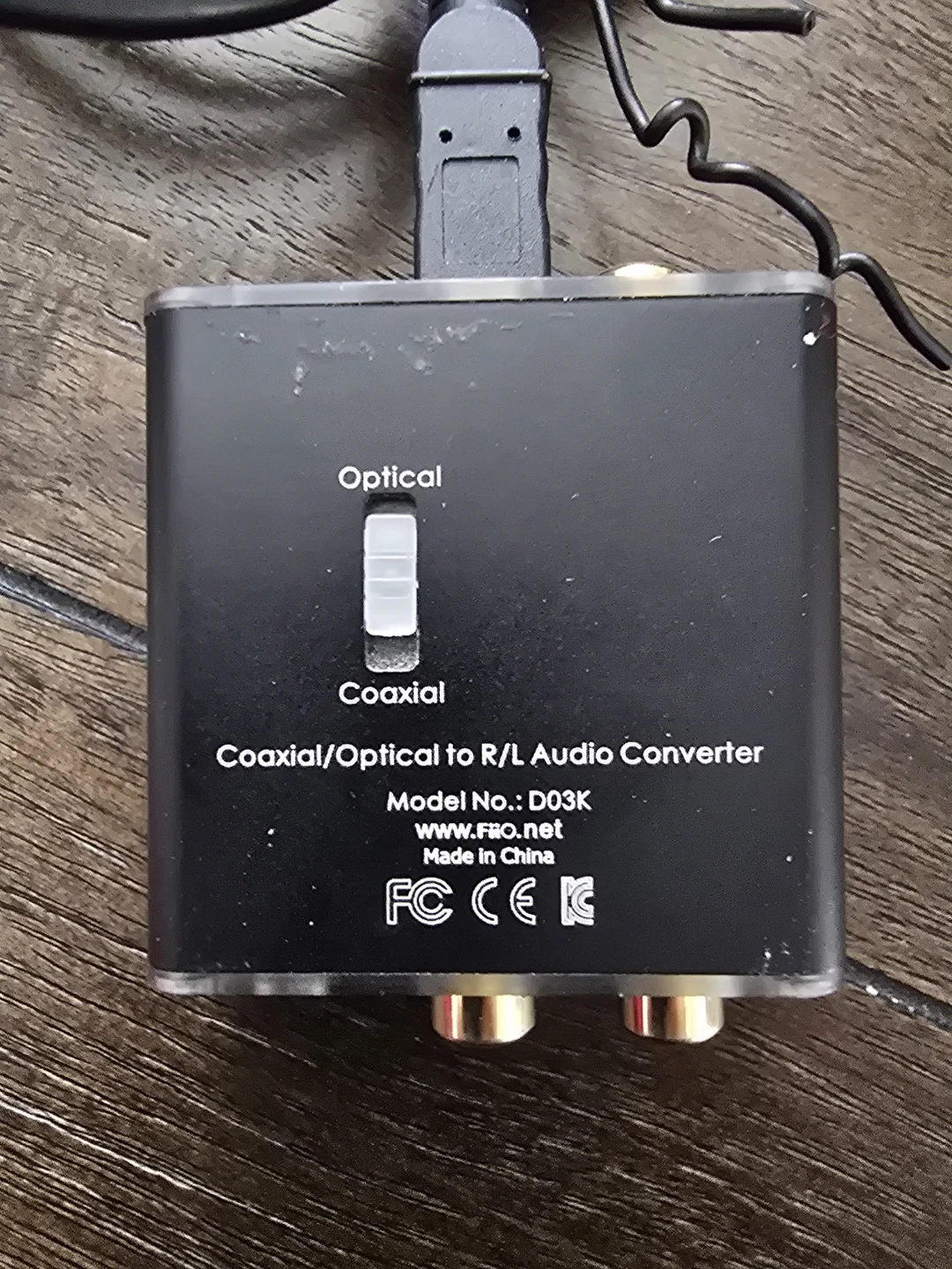 FiiO Taishan DAC, USB Power, Optical & RCA Cables - photo 2