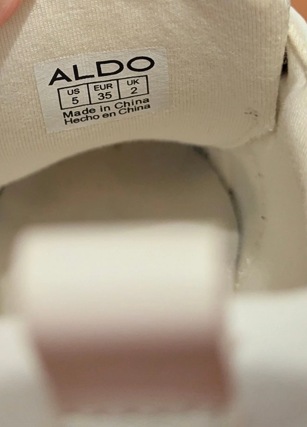 ALDO White Leather Sneakers - photo 2