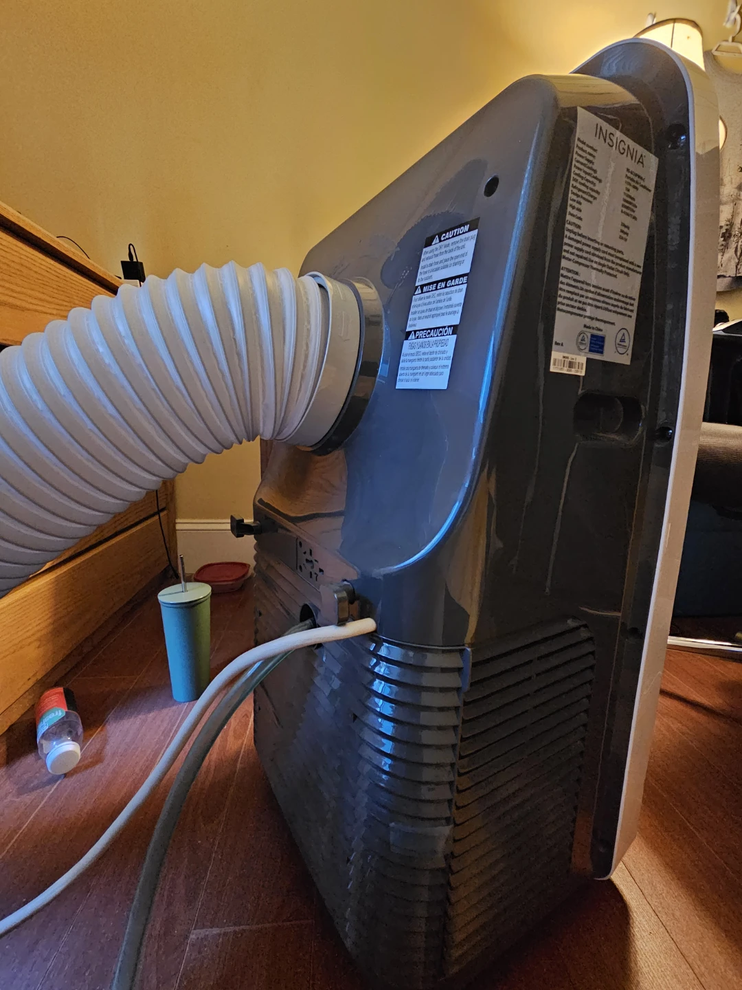 Insignia Portable Air Conditioner with Exhaust Hose and Frame - photo 3