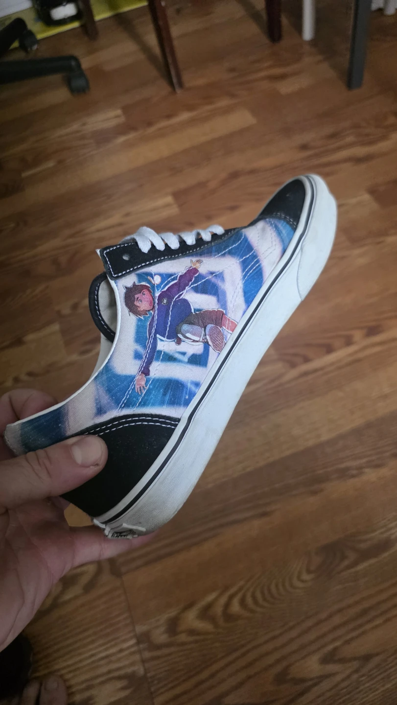 Vans Old Skool Anime Print Skate Shoes - photo 2