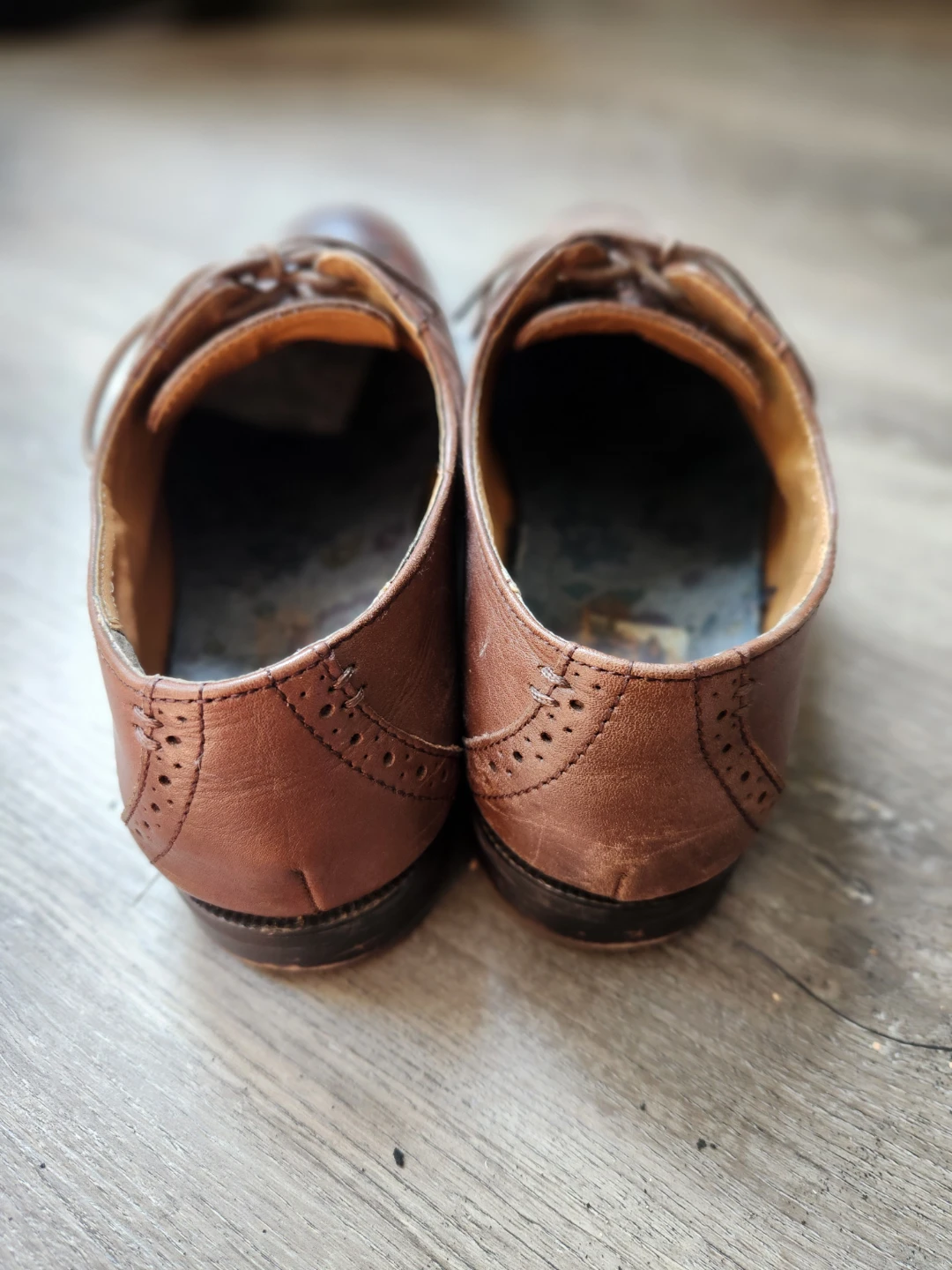 Original Penguin Men's Brown Leather Dress Shoes ⚽ - photo 3
