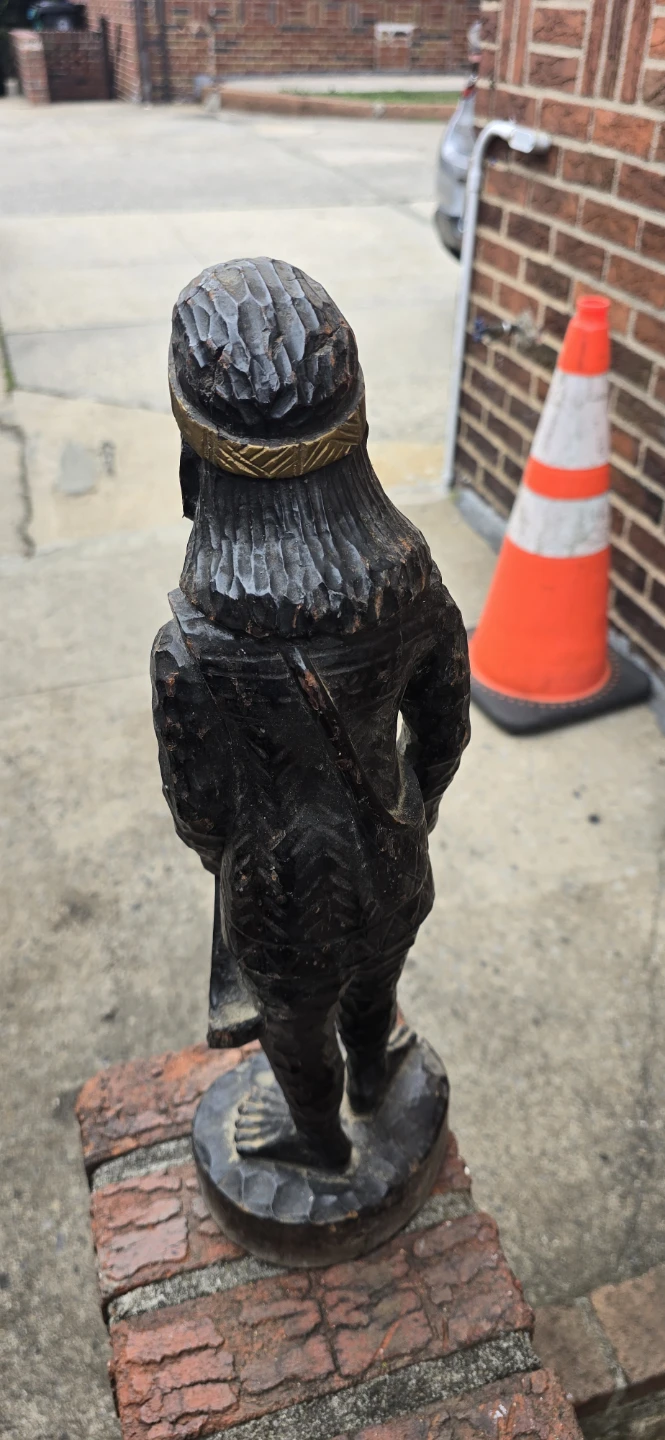 Hand Carved Wooden Figurine - photo 3