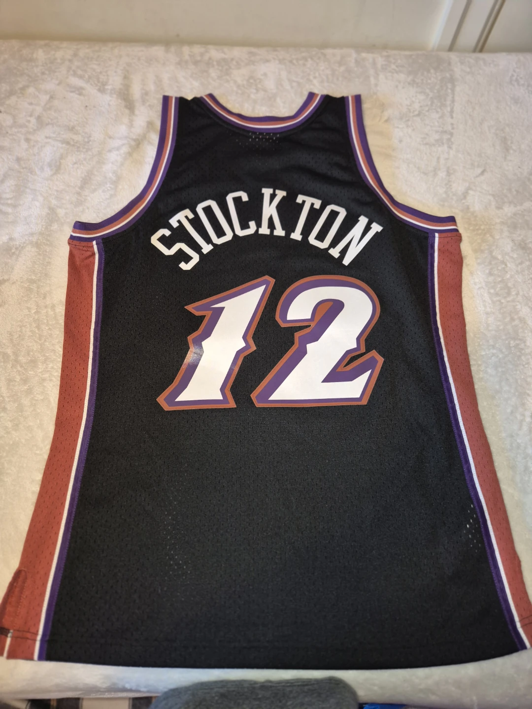Mitchell & Ness John Stockton Utah Jazz Jersey 12 - photo 2
