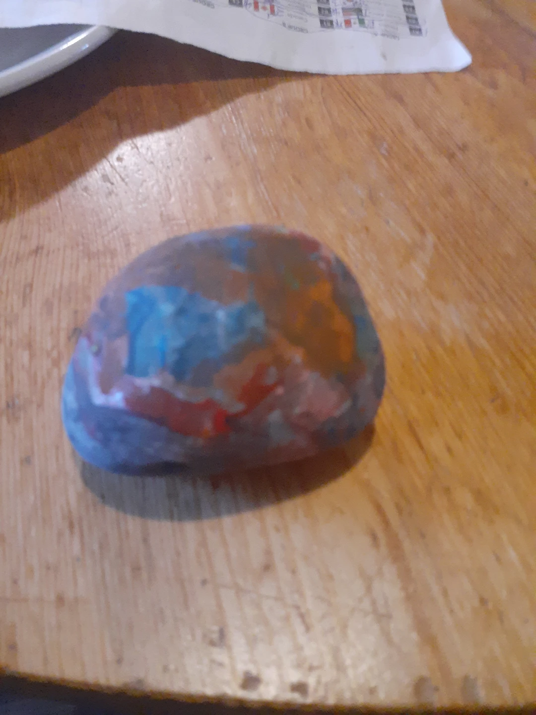 Painted Decorative Rock